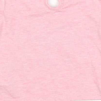 F&F Girls Pink   Basic T-Shirt Size 9-12 Months  - little lady