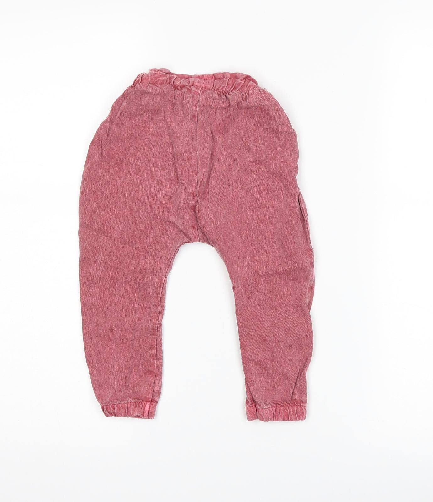 NEXT Girls Purple   Capri Trousers Size 12-18 Months