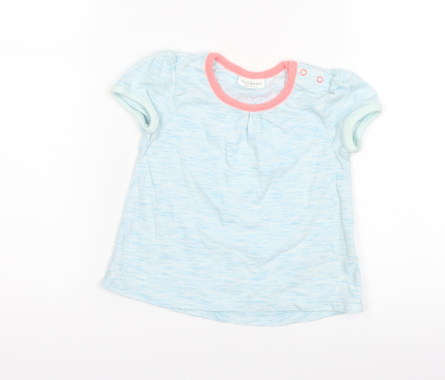 NEXT Girls Blue   Basic T-Shirt Size 9-12 Months