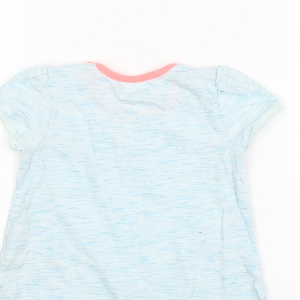 NEXT Girls Blue   Basic T-Shirt Size 9-12 Months
