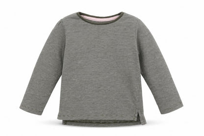 Primark Girls Green Striped  Basic T-Shirt Size 18-24 Months