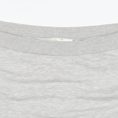 H&M Womens Grey   Pullover Sweatshirt Size M