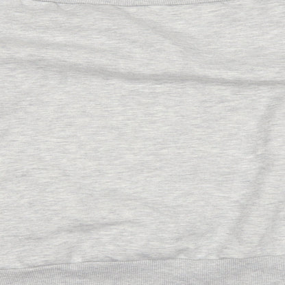 H&M Womens Grey   Pullover Sweatshirt Size M