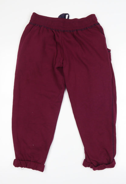 Womens UK Size 8 Debenhams Regular Fit Jogger Purple Trousers
