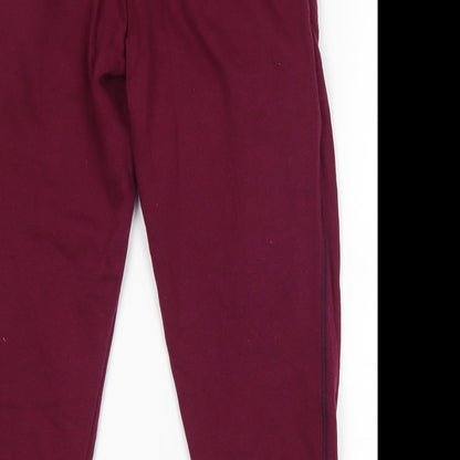Womens UK Size 8 Debenhams Regular Fit Jogger Purple Trousers