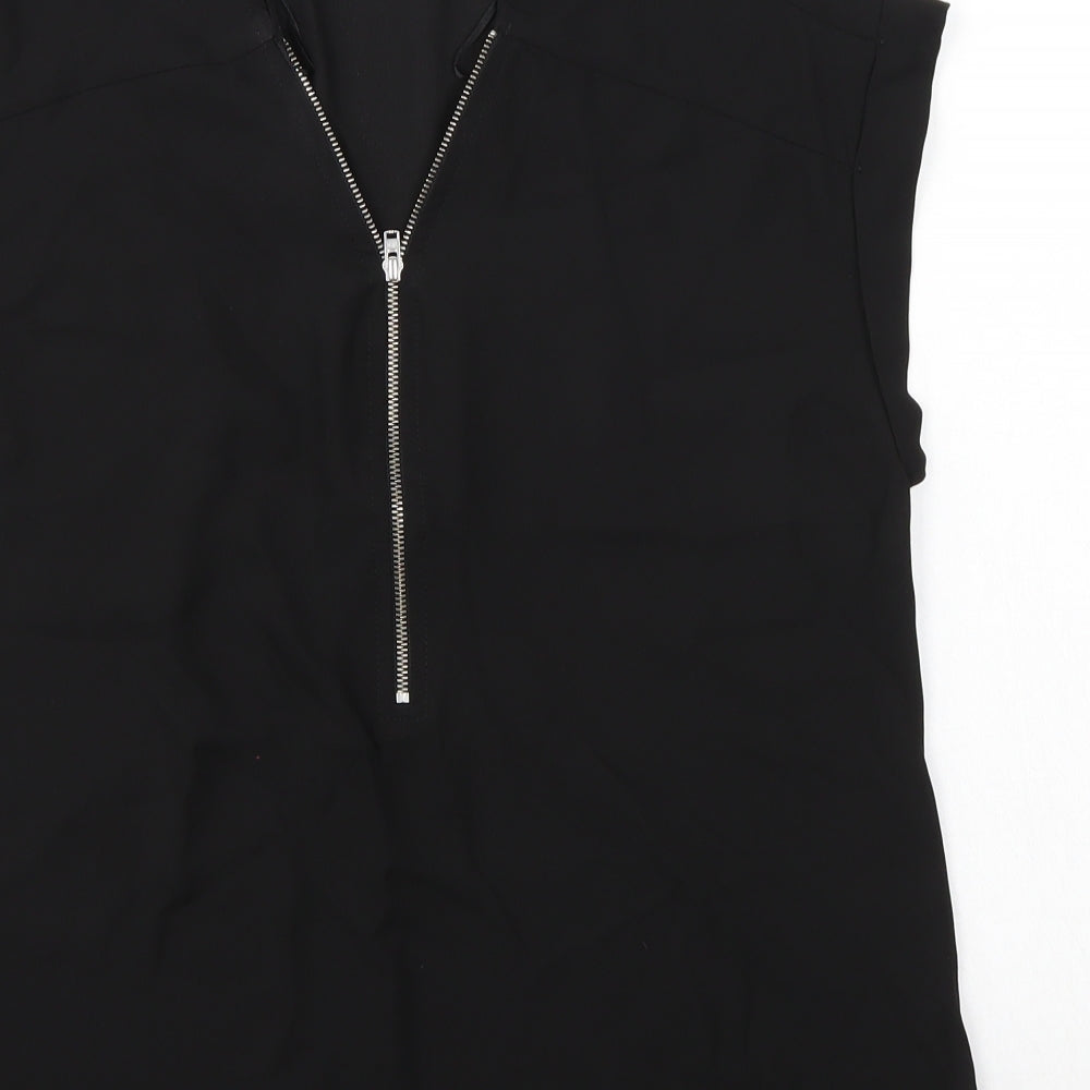 Papaya Womens Black   Basic Tank Size 10