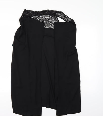 Select Womens Black   Cardigan Jumper Size 8