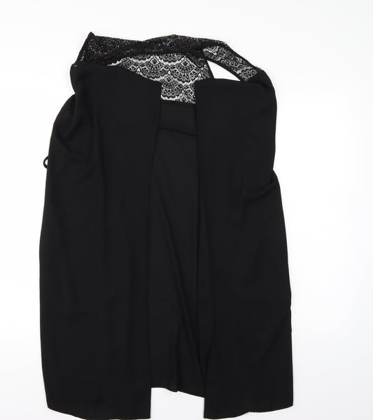 Select Womens Black   Cardigan Jumper Size 8