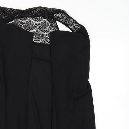 Select Womens Black   Cardigan Jumper Size 8