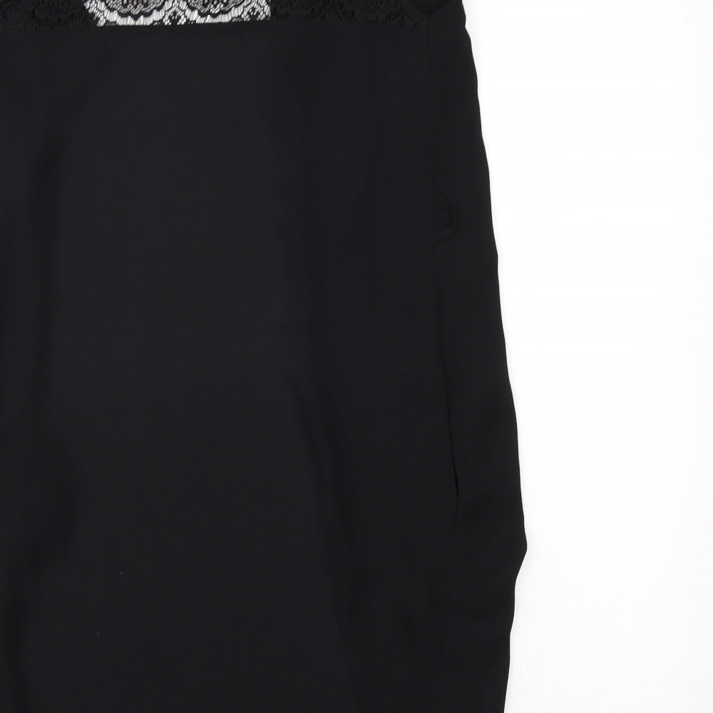 Select Womens Black   Cardigan Jumper Size 8
