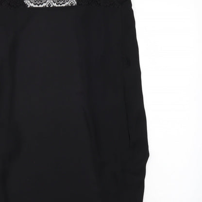 Select Womens Black   Cardigan Jumper Size 8