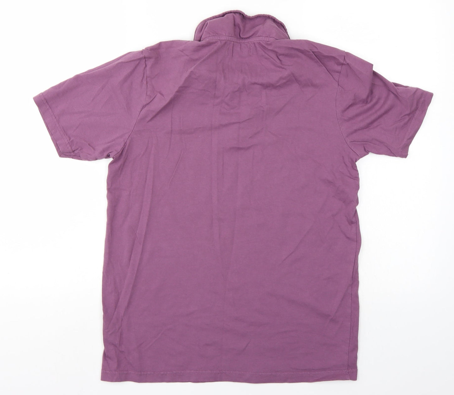 Studio Mens Purple    Polo Size M