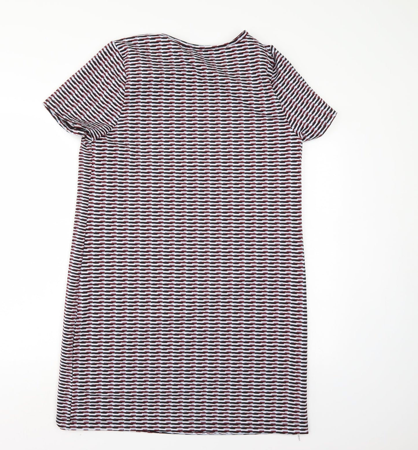 New Look Womens Multicoloured Striped  T-Shirt Dress