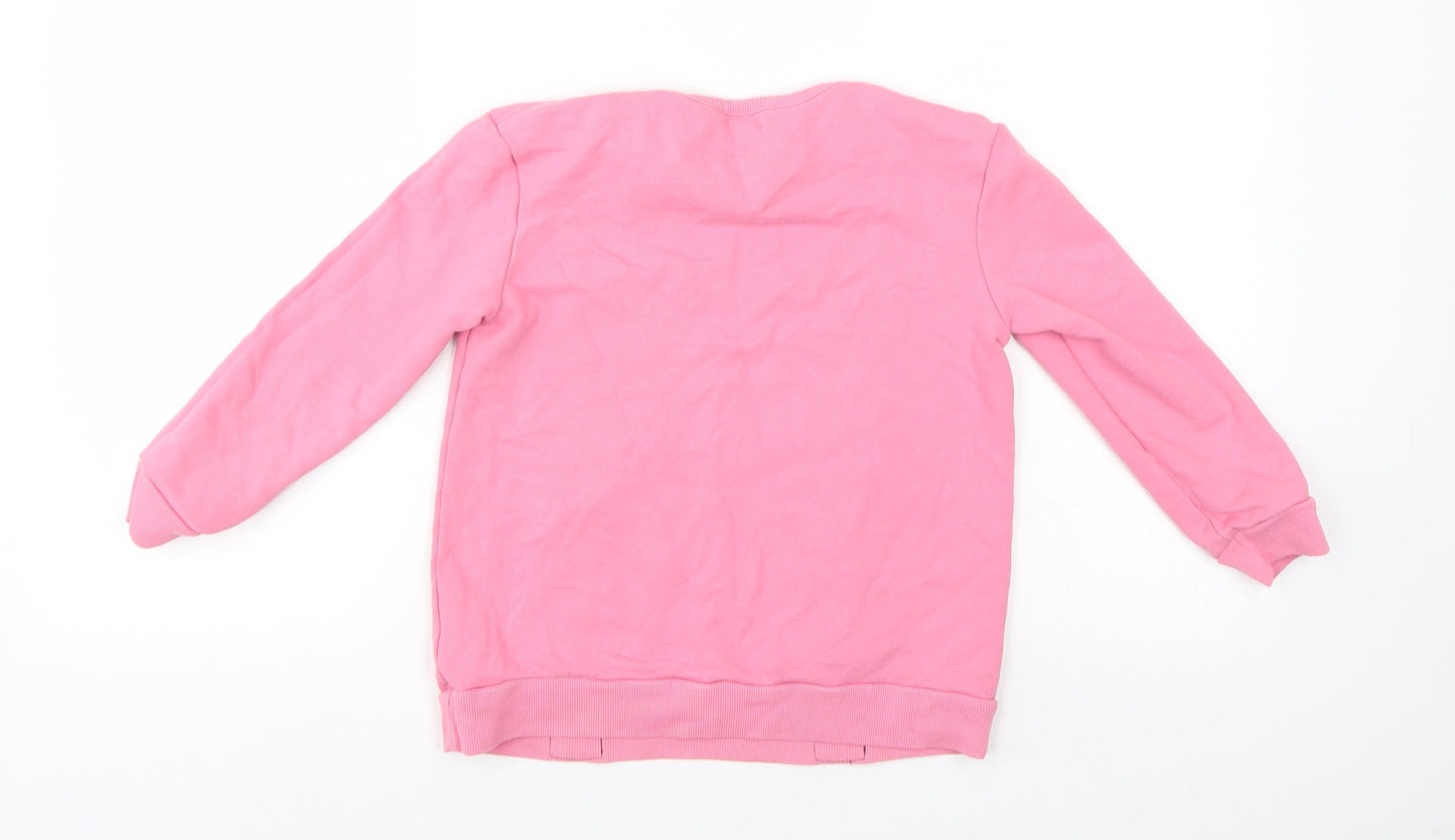 George Girls Pink   Pullover Sweatshirt Size 8-9 Years