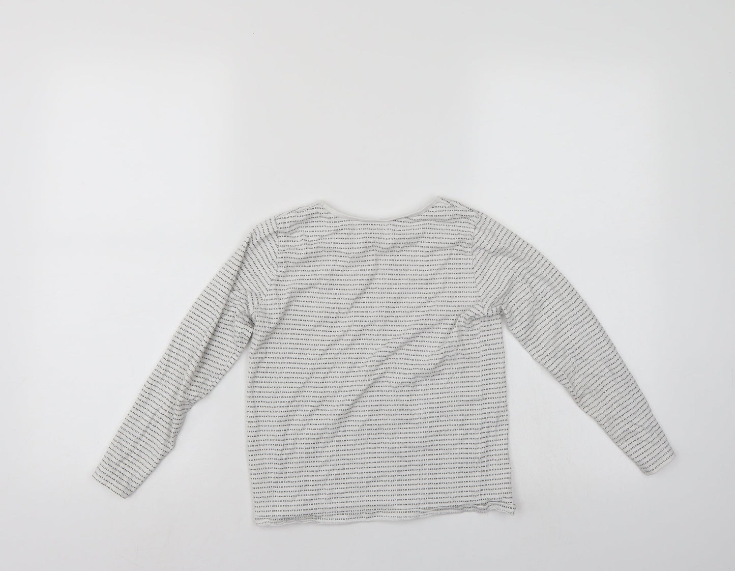 George Girls White   Top Pyjama Top Size 8-9 Years