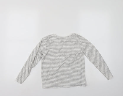 George Girls White   Top Pyjama Top Size 8-9 Years