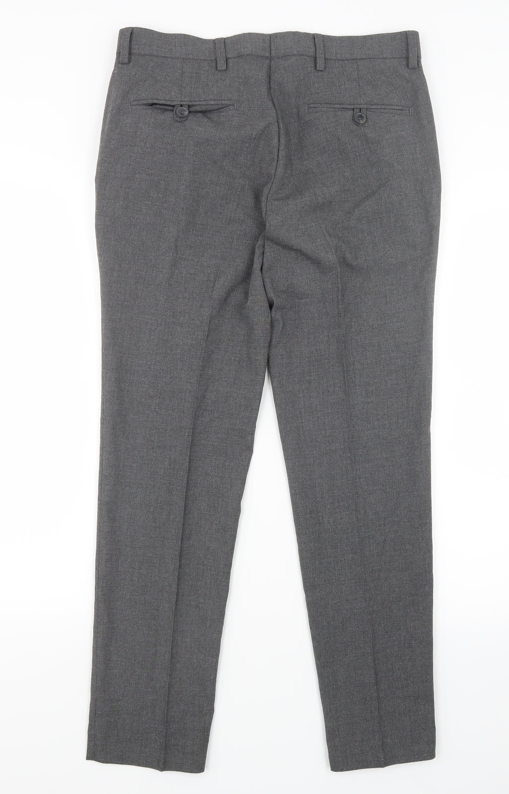 Marks and Spencer Mens Grey   Trousers  Size 31 in L28 in
