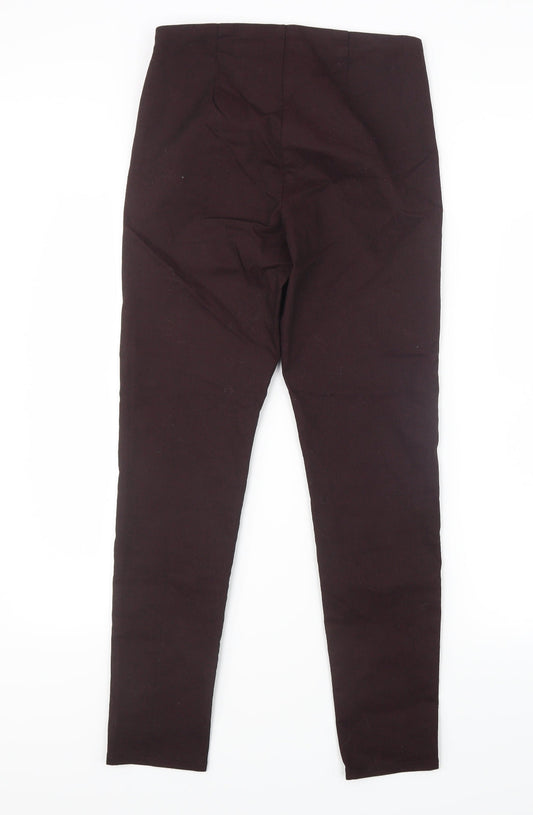 Divided by H&M Womens Purple   Trousers  Size 10 L28 in