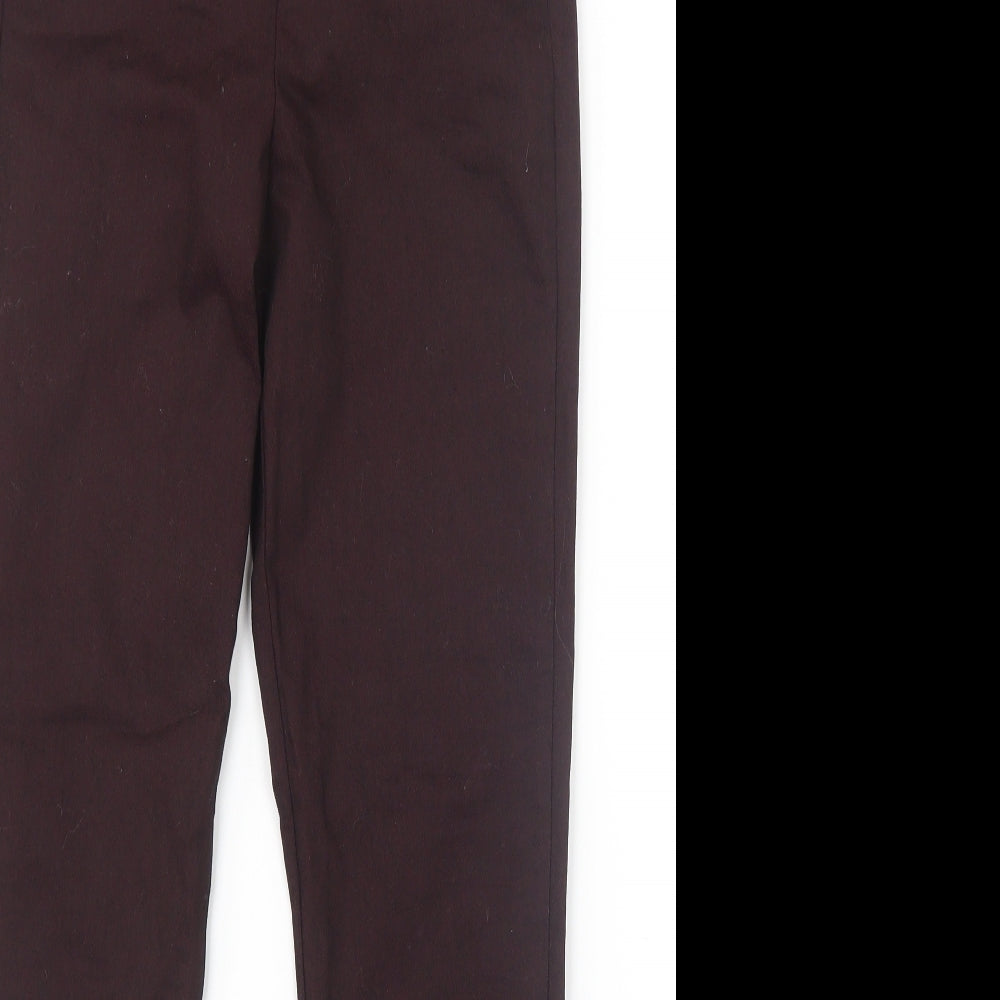 Divided by H&M Womens Purple   Trousers  Size 10 L28 in