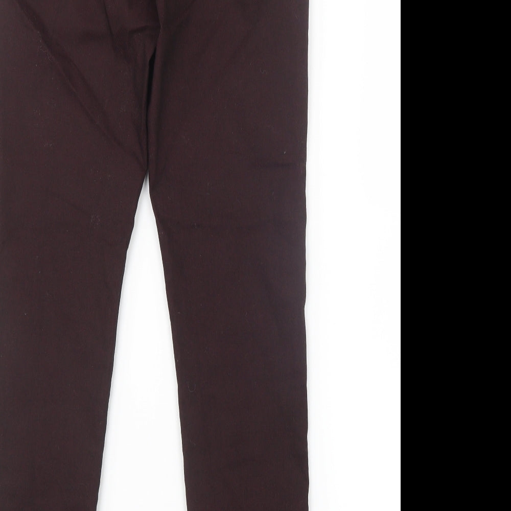 Divided by H&M Womens Purple   Trousers  Size 10 L28 in