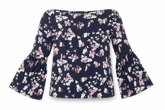 Womens UK Size 8 F&F Blue Basic Blouse