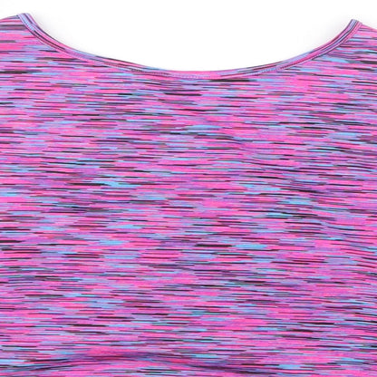 TU Girls Purple   Cropped T-Shirt Size 10 Years  - Unicorn
