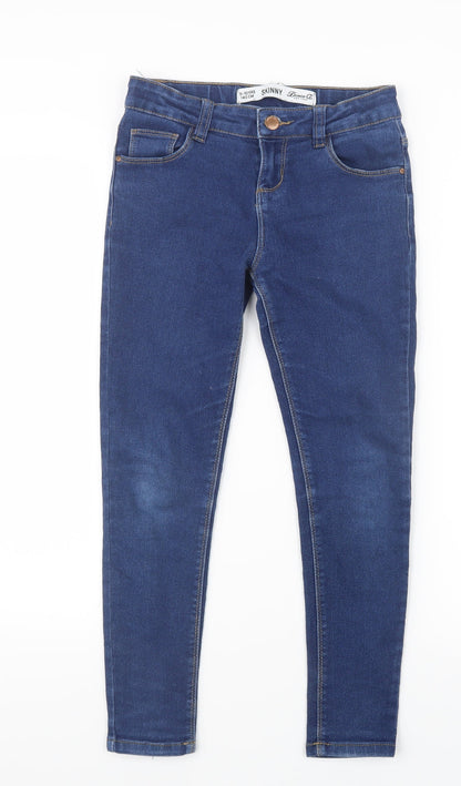 Denim Co. Girls Blue  Denim Skinny Jeans Size 9-10 Years