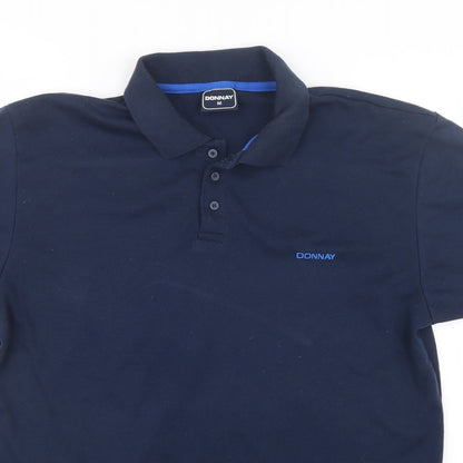 Donnay Mens Blue    Polo Size M