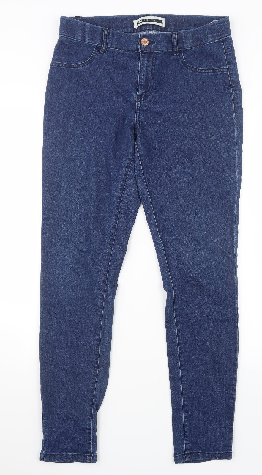 Noisy may Womens Blue  Denim Straight Jeans Size 31 in L30 in