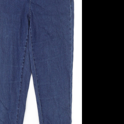 Noisy may Womens Blue  Denim Straight Jeans Size 31 in L30 in