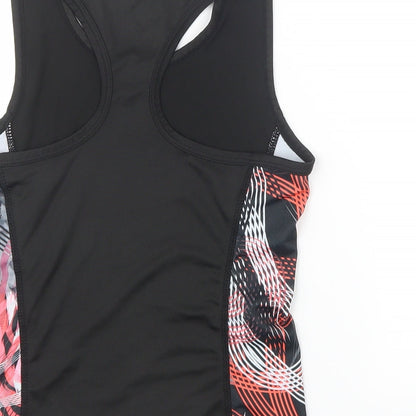 Young Dimension Girls Black   Basic Tank Size 10-11 Years
