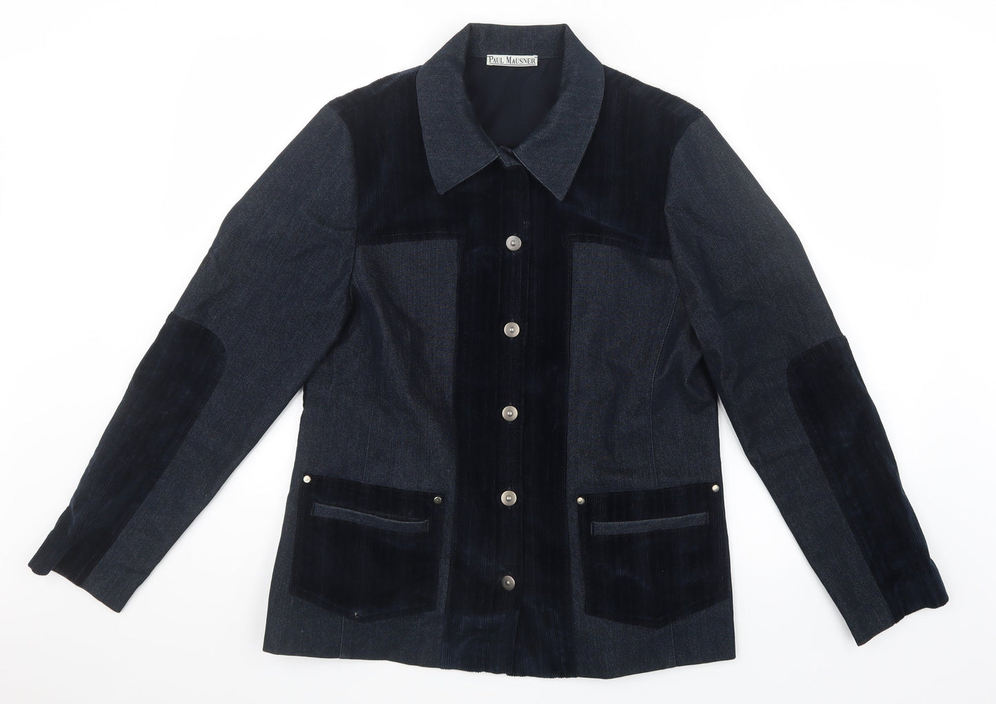 Paul Mausner Womens Blue   Jacket  Size 14
