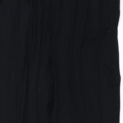 Womens UK Size 12 Marks and Spencer Regular Fit  Black Trousers