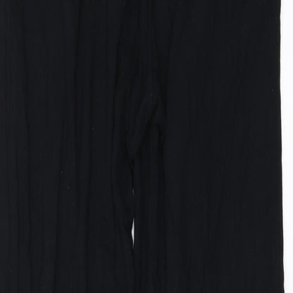 Womens UK Size 12 Marks and Spencer Regular Fit  Black Trousers