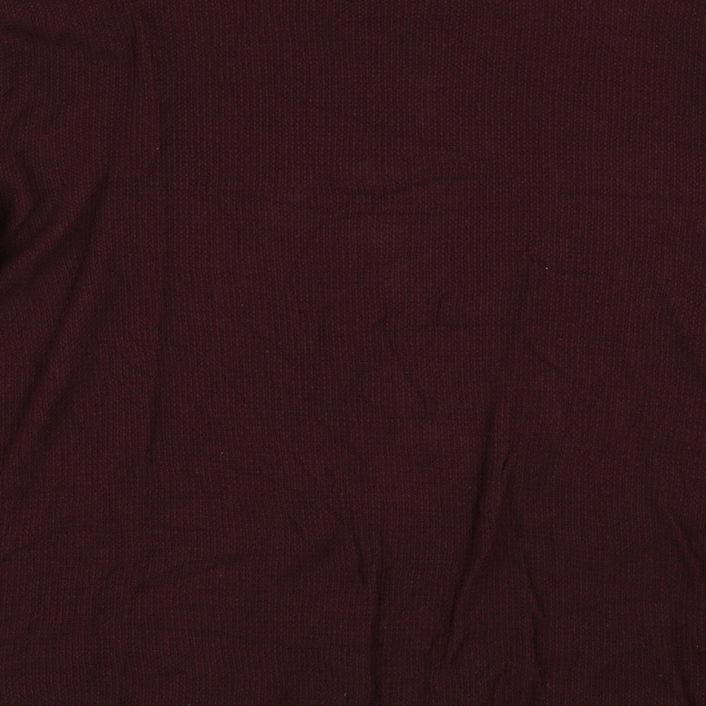 H&M Womens Red   Pullover Jumper Size M