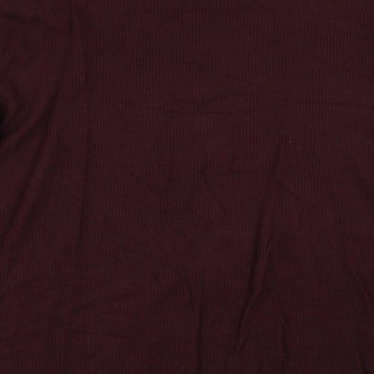 H&M Womens Red   Pullover Jumper Size M