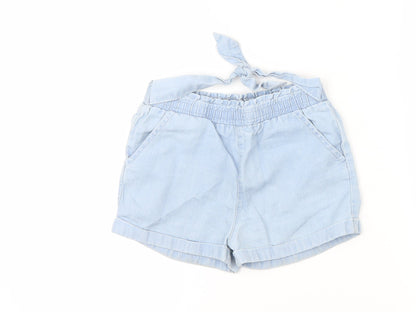 Young Dimension Girls Blue   Hot Pants Shorts Size 4-5 Years