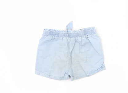 Young Dimension Girls Blue   Hot Pants Shorts Size 4-5 Years