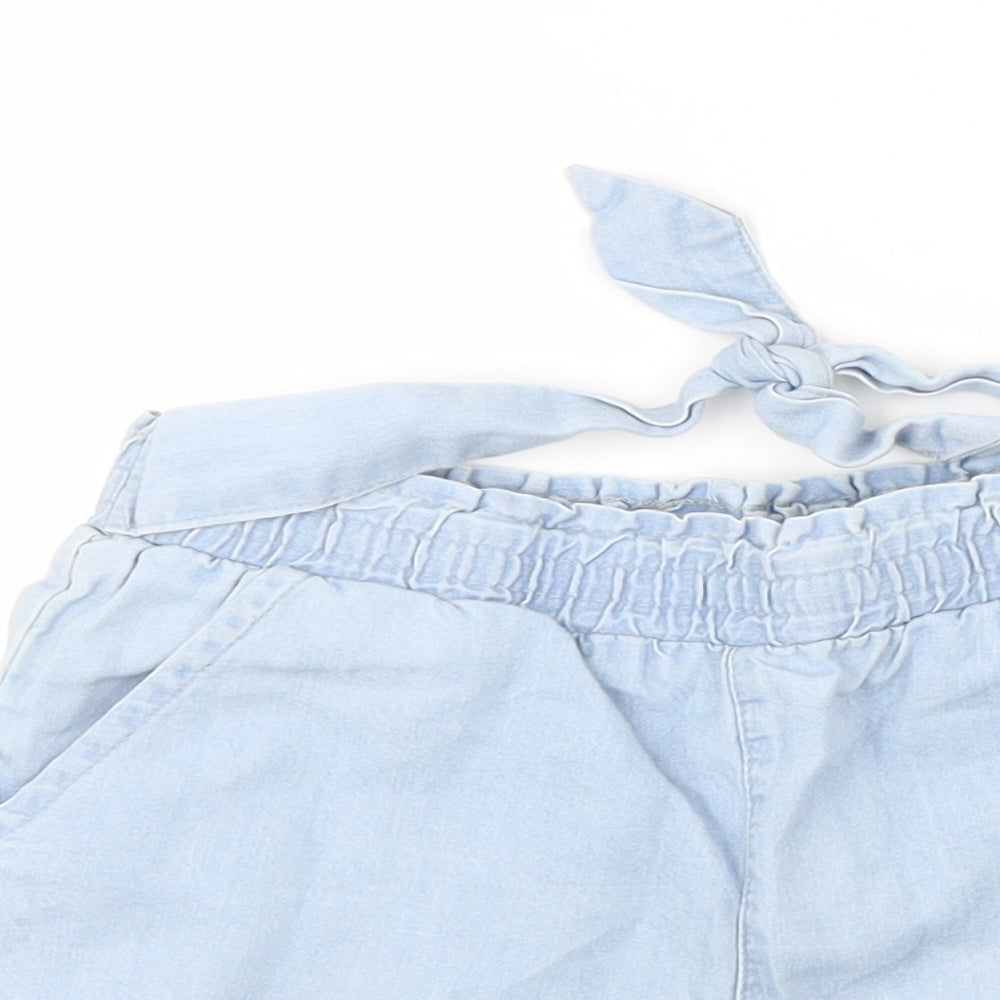 Young Dimension Girls Blue   Hot Pants Shorts Size 4-5 Years