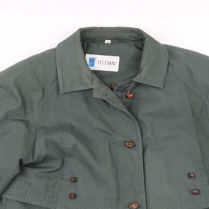 Womens UK Size 10 Telemac Green Jacket