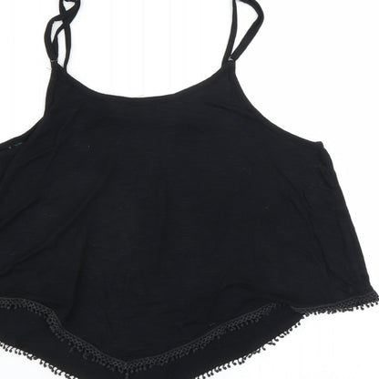 Womens UK Size 12 Select Black Camisole Blouse