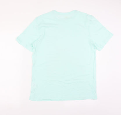B Collection Mens Green    T-Shirt Size S  - miami