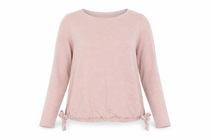 Next Womens Pink   Pullover Jumper Size 10  - tie side detail