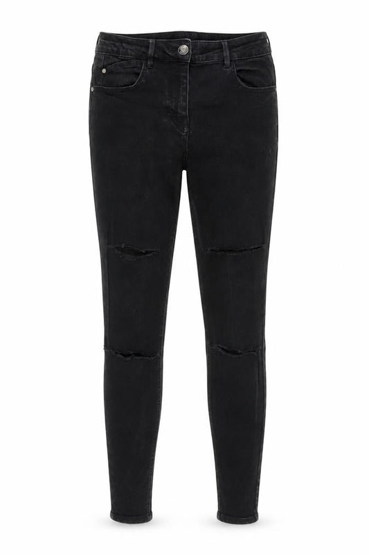 Womens UK Size 8 Matalan Extra-Slim Fit Skinny Black Jeans