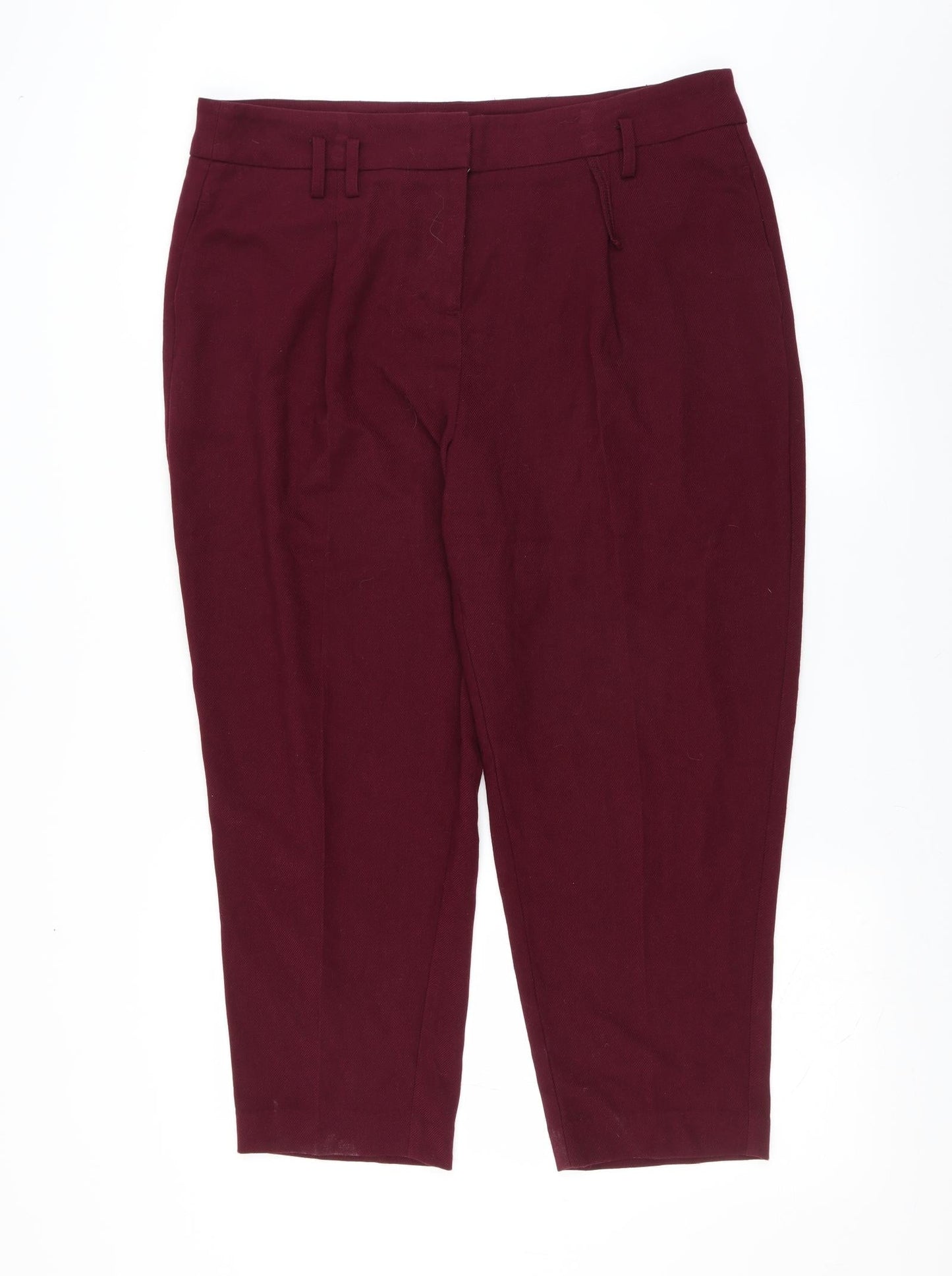 Womens UK Size 16 NEXT Regular Fit  Purple Trousers