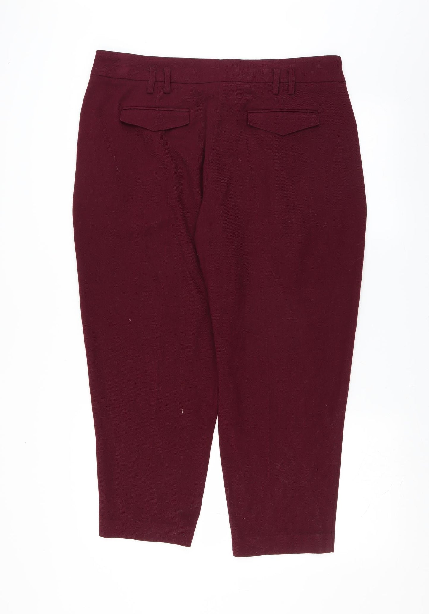 Womens UK Size 16 NEXT Regular Fit  Purple Trousers