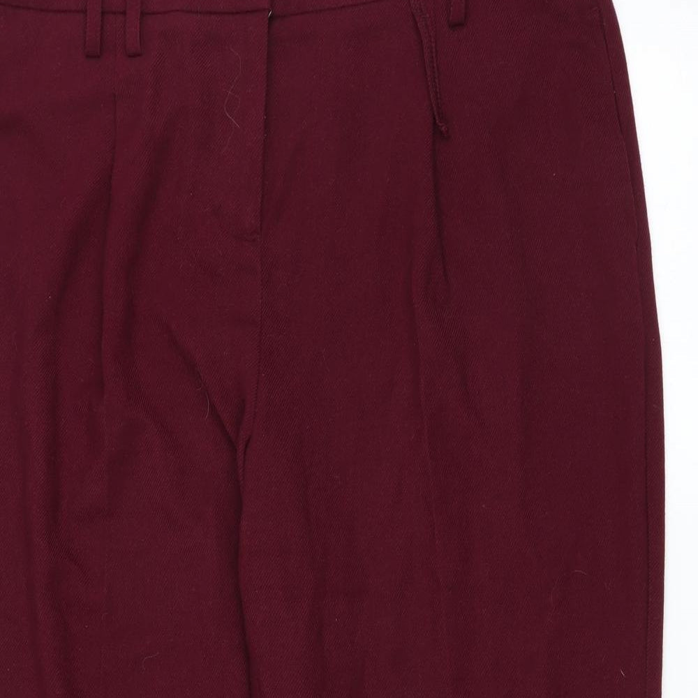 Womens UK Size 16 NEXT Regular Fit  Purple Trousers