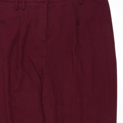 Womens UK Size 16 NEXT Regular Fit  Purple Trousers
