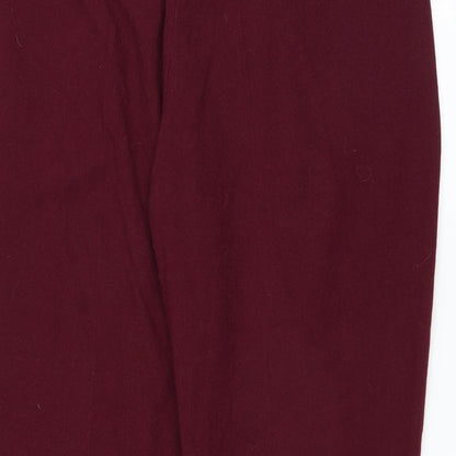 Womens UK Size 16 NEXT Regular Fit  Purple Trousers