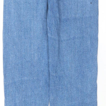 Primark Womens Blue  Denim Skinny Jeans Size 8 L32 in